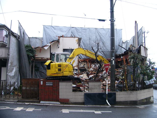 木造建物の解体工事１