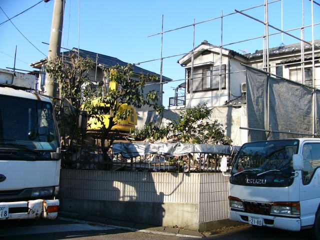 木造建物の解体工事２