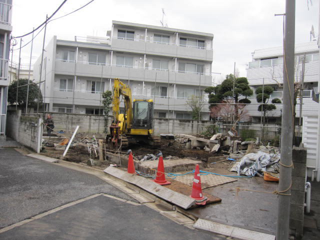 基礎の撤去